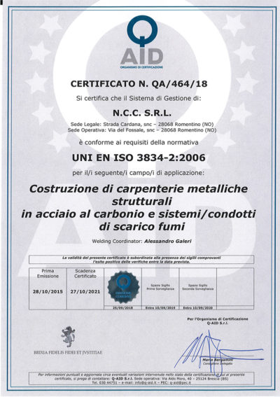 Certificato